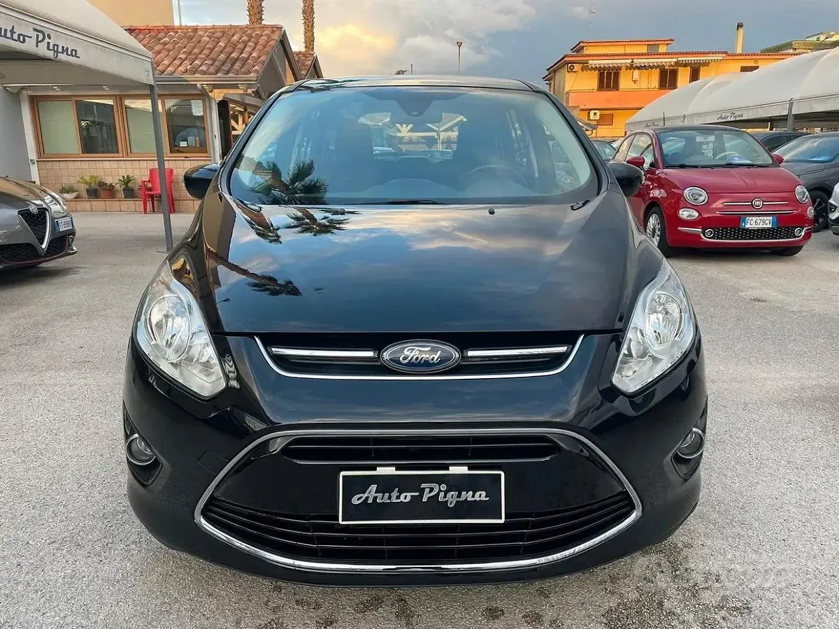 Usata Ford C-MAX Titanium 116 CV (85 kW) 2015 Nero Monovolume
