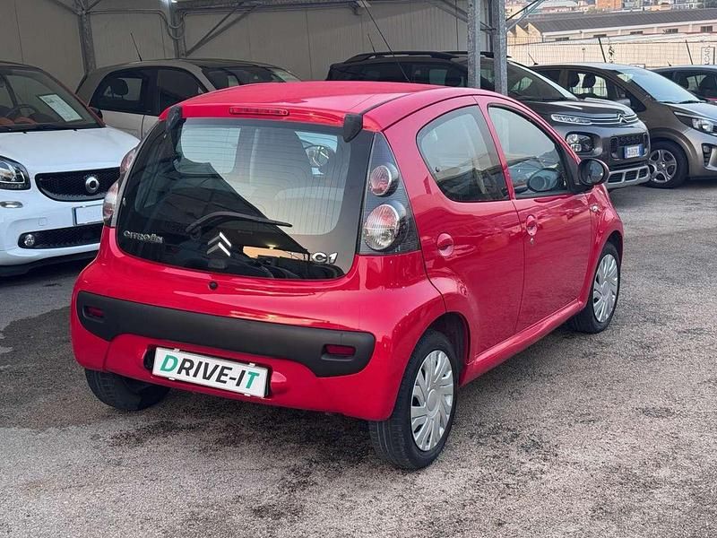 Usata Citroën C1 68 CV (50 kW) 2010 Rosso Utilitaria