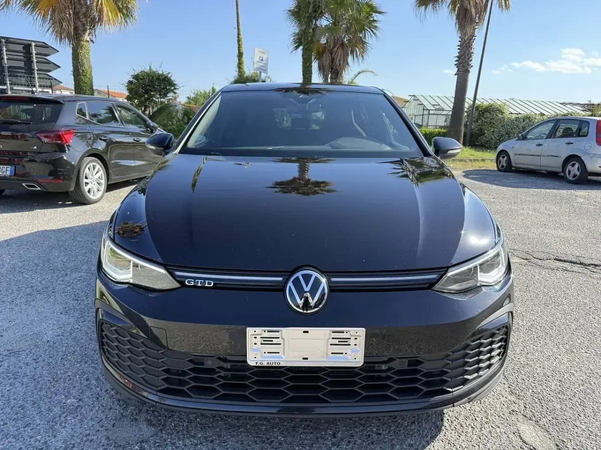 Usata VW Golf VIII GTD 200 CV (147 kW) 2021 Nero Berlina
