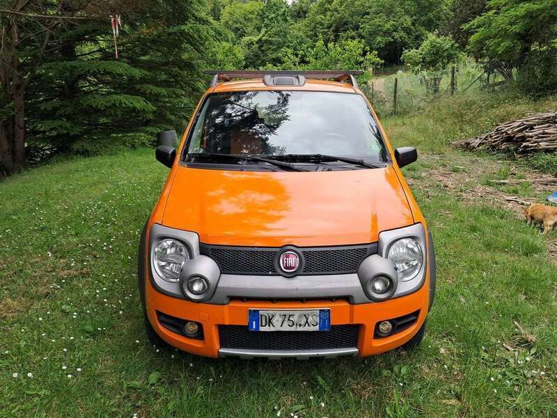 Arancione Usata 2007 Fiat Panda 4x4 Cross Due volumi | 6000 € (Buon prezzo) - Immagine 1/4