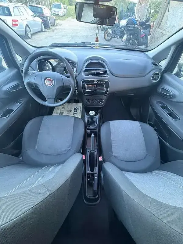Gebraucht Fiat Punto Lounge 75 PS (55 kW) 2014 Blau Kleinwagen