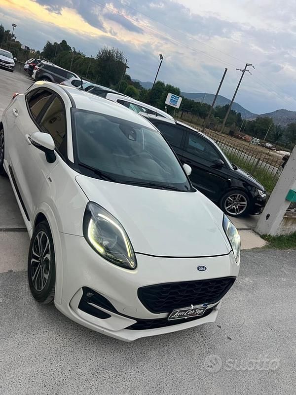 Usata Ford Puma ST-Line 125 CV (91 kW) 2021 Bianco Berlina