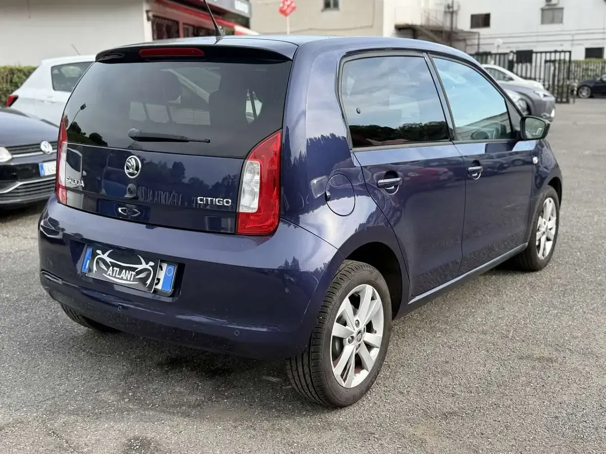 Usata Skoda Citigo Ambition 75 CV (55 kW) 2016 Blu/azzurro Utilitaria