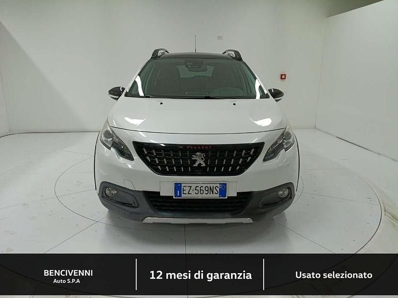 Usata Peugeot 2008 GT-line 110 CV (80 kW) 2016 Bianco SUV