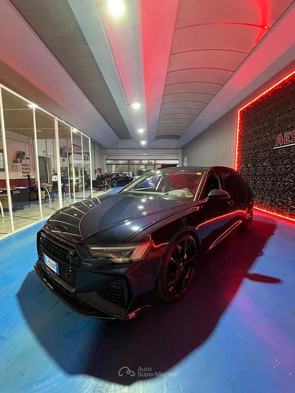 Usata Audi A6 Ambiente 231 CV (169 kW) 2019 Blu Station wagon