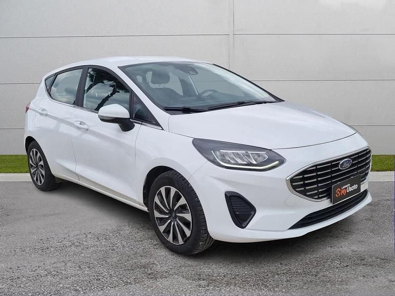 Usata Ford Fiesta Titanium 125 CV (91 kW) 2022 Bianco Utilitaria