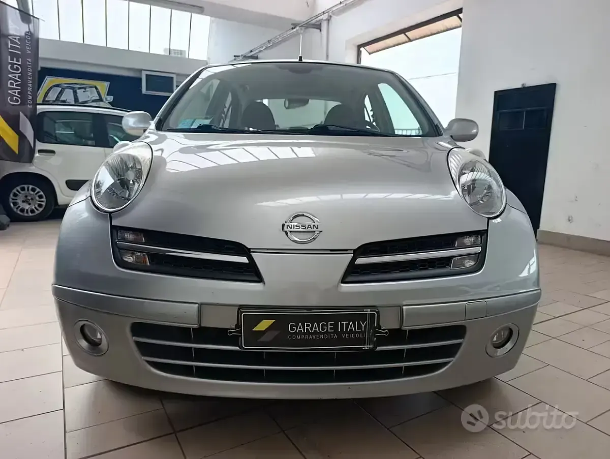 Usata Nissan Micra 80 CV (58 kW) 2007 Grigio Berlina