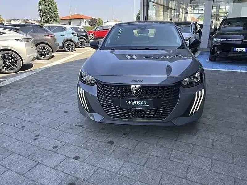 Nuova Peugeot e-208 Active 56 kW (77 CV) 2025 Grigio Utilitaria
