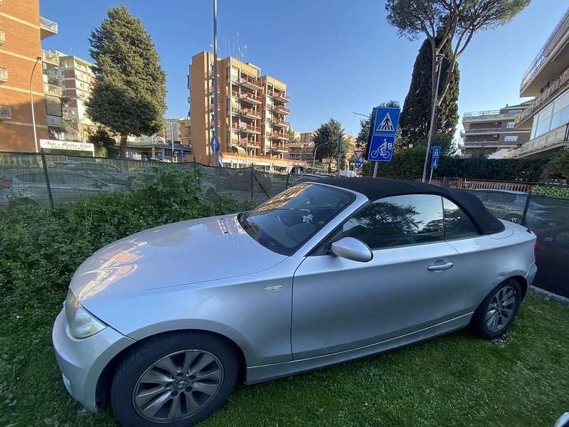 Usata BMW 118 Cabriolet Efficient Dynamics 143 CV (105 kW) 2009 Argento Cabrio