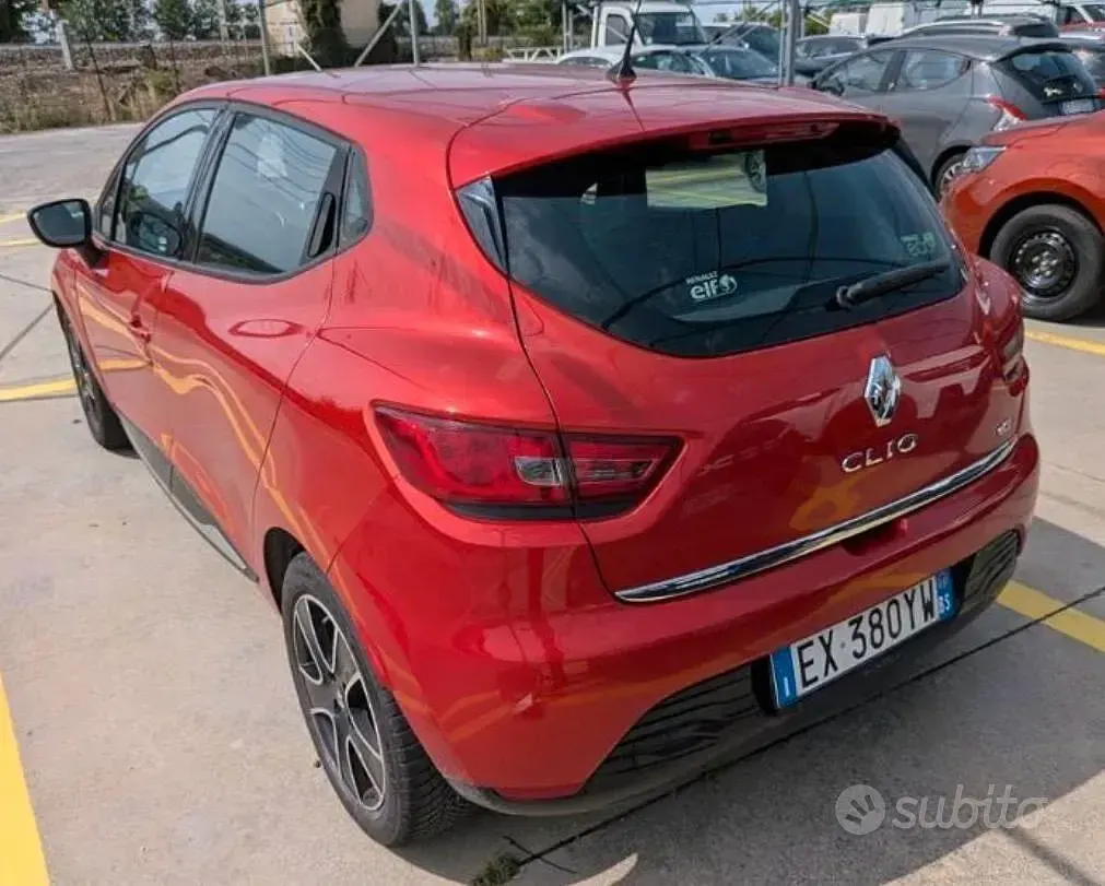 Usata Renault Clio IV 90 CV (66 kW) 2014 Rosso Berlina