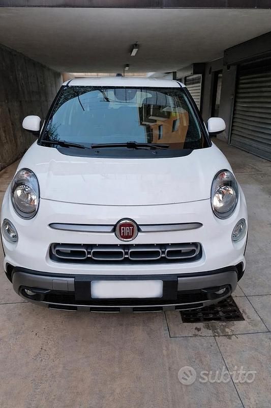 Usata Fiat 500L Cross 95 CV (69 kW) 2018 Bianco Monovolume
