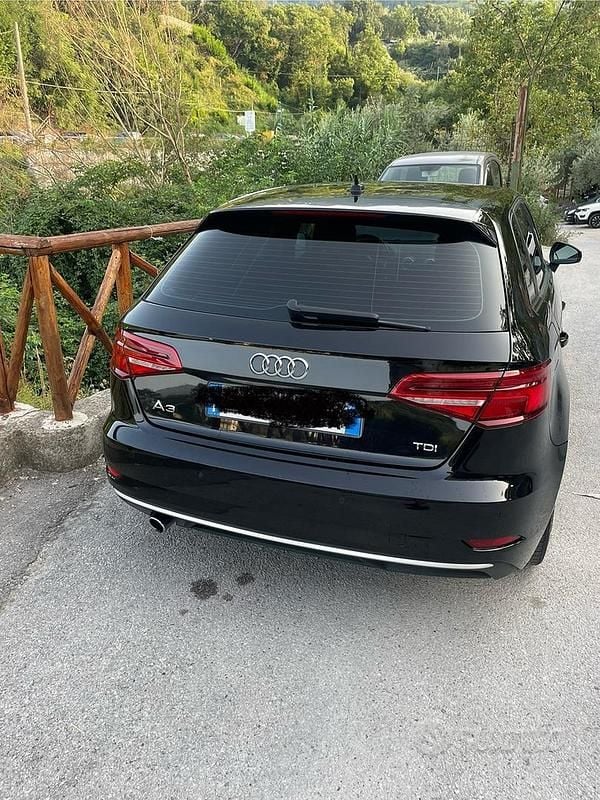 Usata Audi A3 2017 Nero Berlina