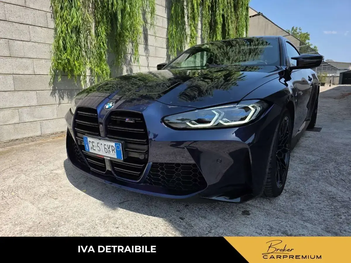 Usata BMW M4 Competition Edition 510 CV (375 kW) 2021 Blu/azzurro Coupé