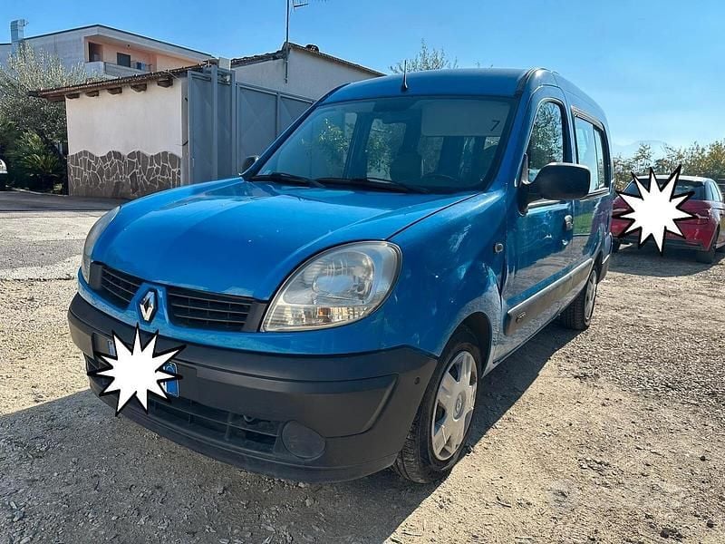 Usata Renault Kangoo 84 CV (61 kW) 2007 Blu Monovolume