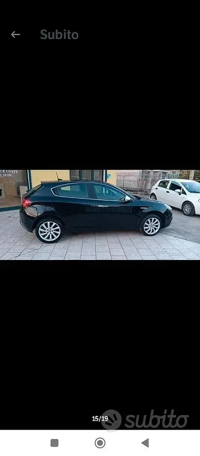 Usata Alfa Romeo Giulietta 120 CV (88 kW) 2020 Nero Utilitaria