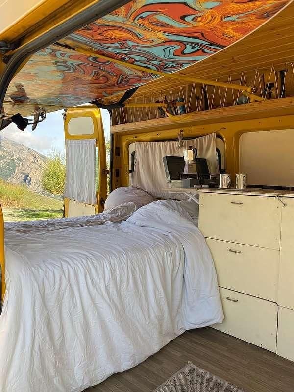 Usata Ford Transit 86 CV (63 kW) 2008 Giallo Furgone