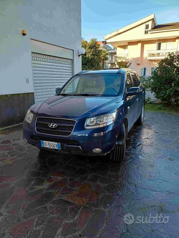 Usata Hyundai Santa Fe 2007 Blu SUV