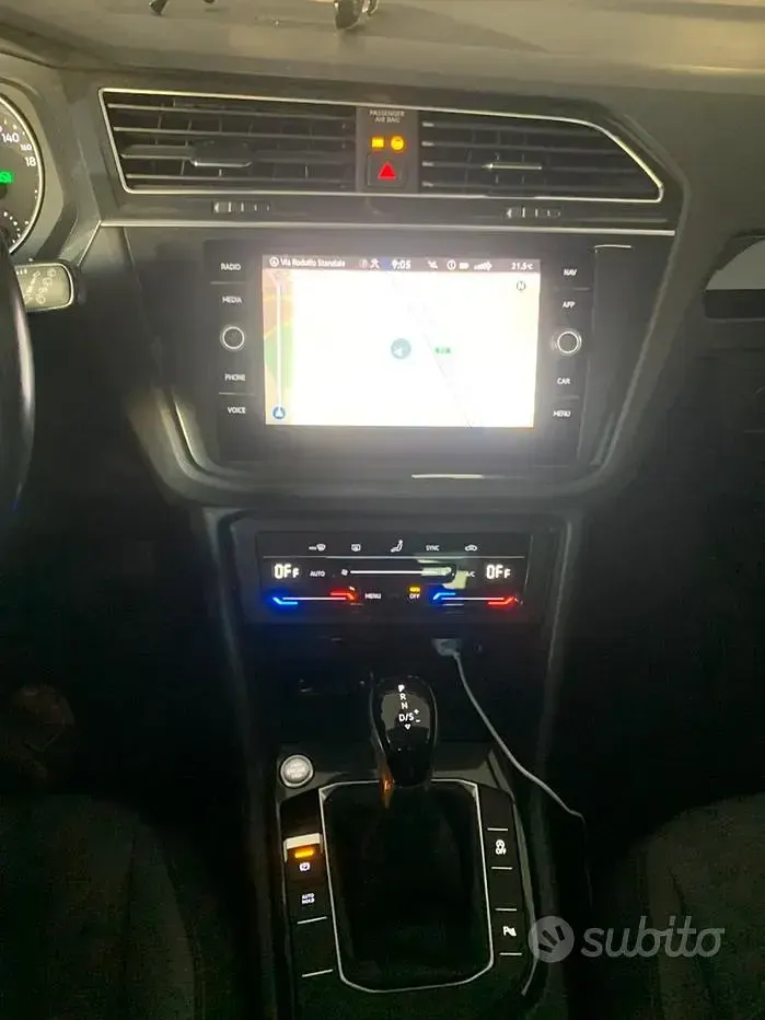 Usata VW Tiguan 150 CV (110 kW) 2021 Nero SUV