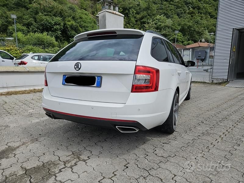 Usata Skoda Octavia vRS 184 CV (135 kW) 2013 Bianco Station wagon