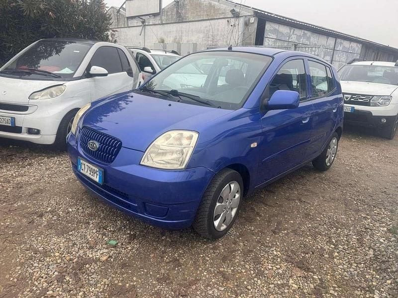Usata Kia Picanto Air 65 CV (47 kW) 2005 Blu/azzurro Utilitaria