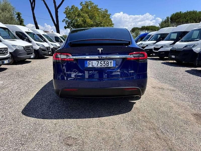 Usata Tesla Model X 158 kW (215 CV) 2017 Blu/azzurro SUV