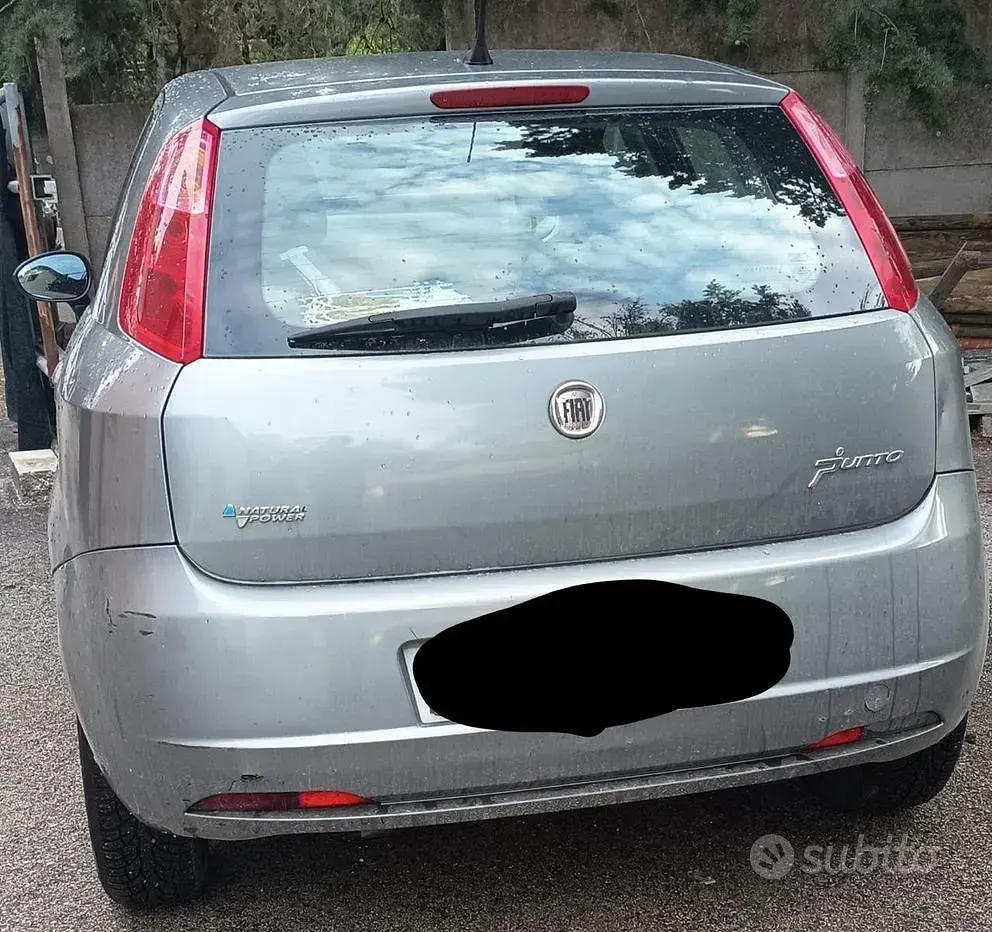 Usata Fiat Grande Punto 77 CV (56 kW) 2009 Grigio Utilitaria