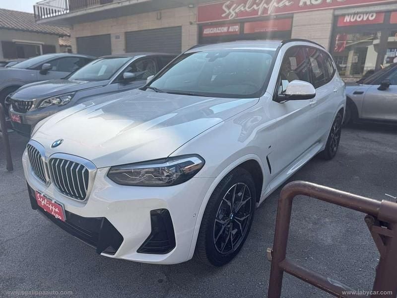 Usata BMW X3 M Sport 190 CV (139 kW) 2022 Bianco SUV