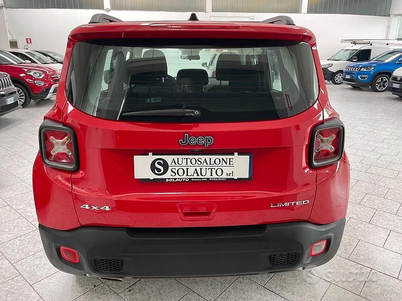 Usata Jeep Renegade Limited 140 CV (102 kW) 2020 Rosso SUV