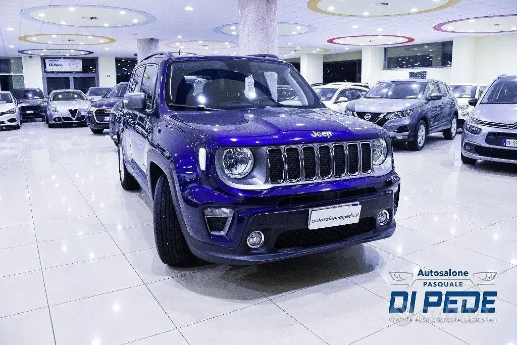 Usata Jeep Renegade Limited 131 CV (96 kW) 2021 Blu SUV