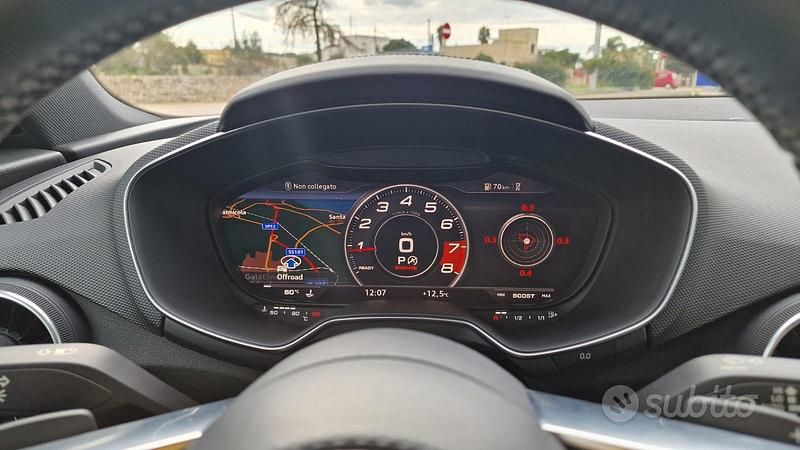 Usata Audi TTS Competition 230 CV (169 kW) 2018 Rosso Coupé