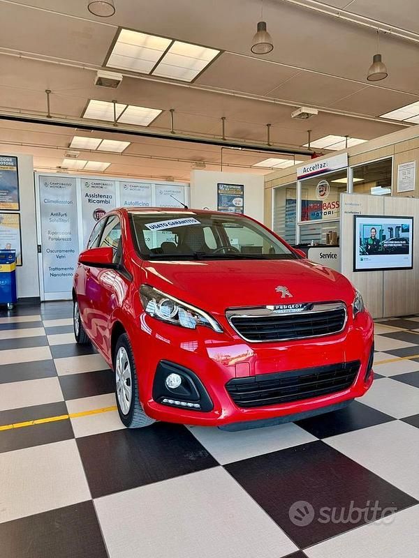 Usata Peugeot 108 Active 2020 Rosso Berlina