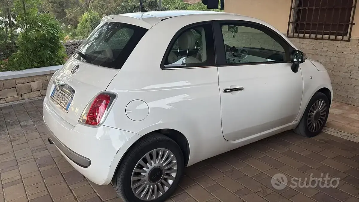Usata Fiat 500 Pop 69 CV (50 kW) 2013 Bianco Berlina