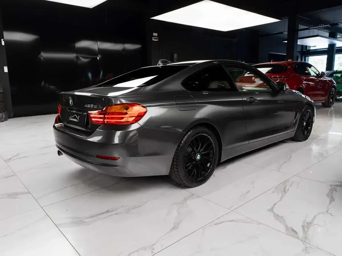 Usata BMW 420 Coupé Luxury Line 184 CV (135 kW) 2014 Grigio Coupé