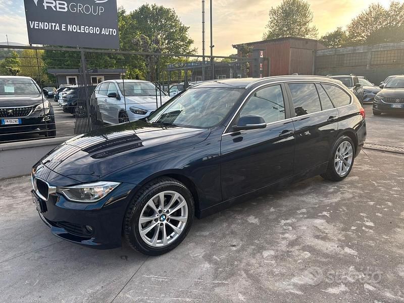 Usata BMW 320 Efficient Dynamics 184 CV (135 kW) 2014 Blu Station wagon