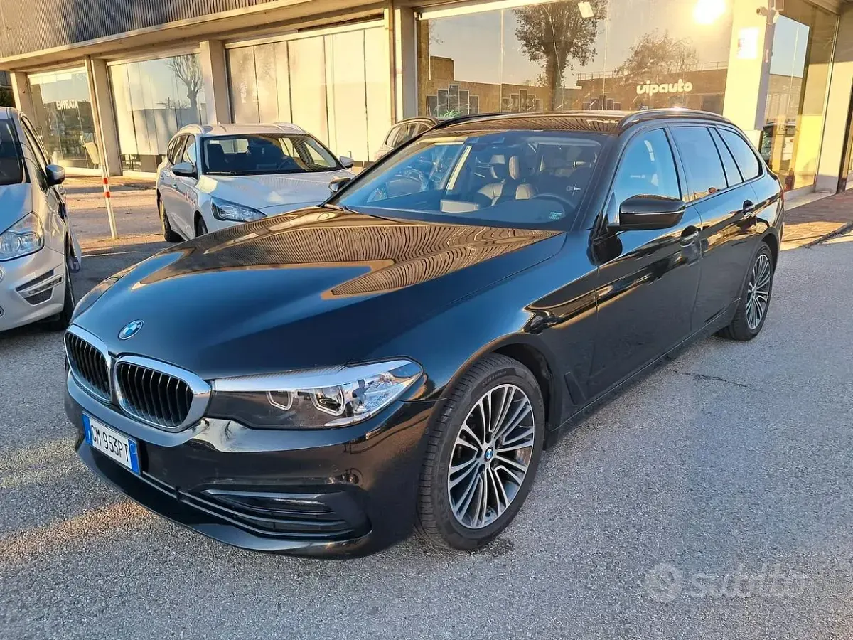 Usata BMW 520 190 CV (139 kW) 2019 Nero Station wagon
