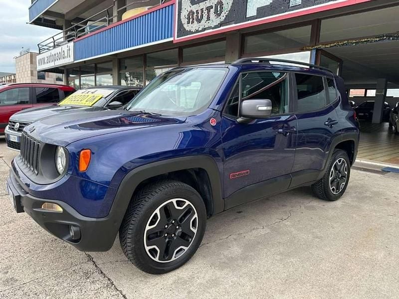 Usata Jeep Renegade Trailhawk 170 CV (125 kW) 2016 Blu SUV