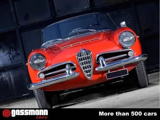 Usata Alfa Romeo Giulia 92 CV (67 kW) 1962 Rosso Berlina