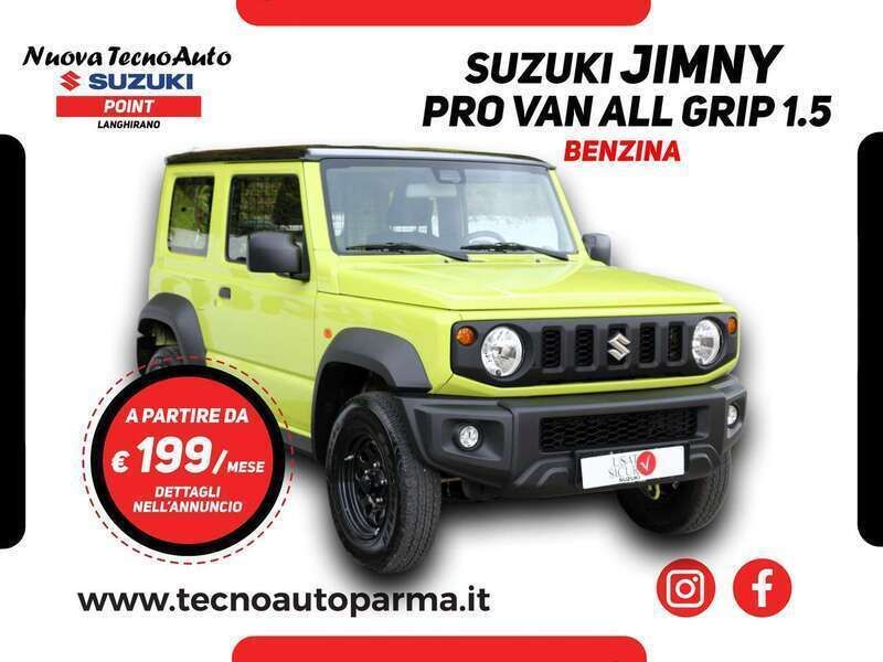 Giallo kinetic / tetto nero Usata 2022 Suzuki Jimny SUV | 26.500 € (Super prezzo) - Immagine 1/4