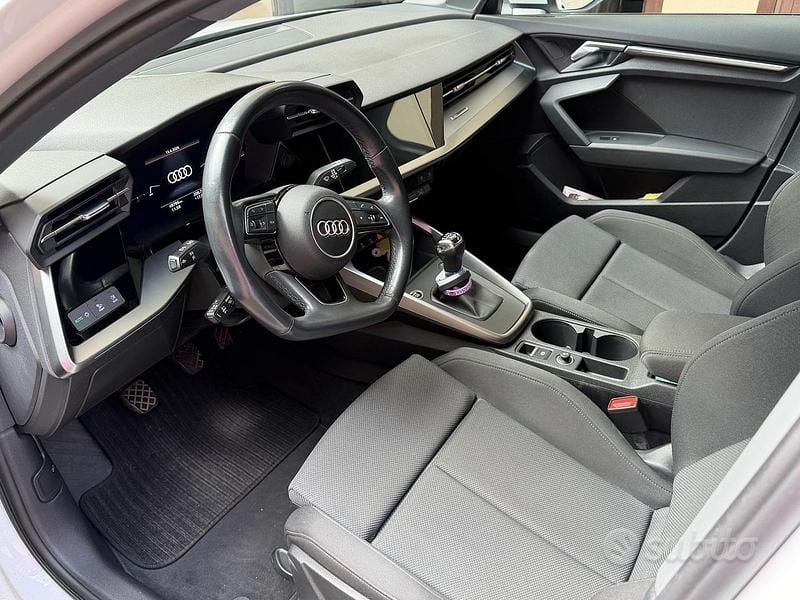 Usata Audi A3 116 CV (85 kW) 2021 Bianco Berlina