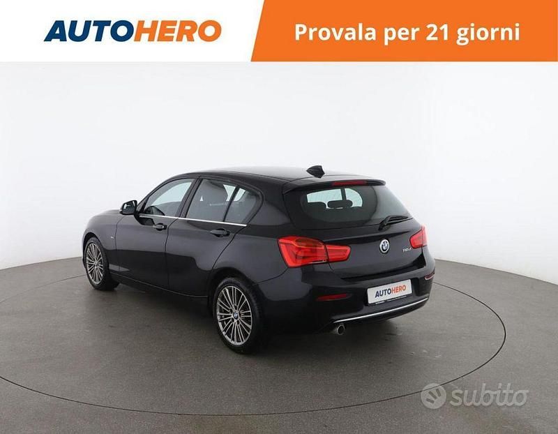 Usata BMW 118 149 CV (109 kW) 2017 Blu Utilitaria