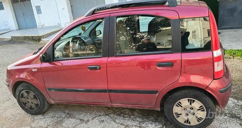 Usata Fiat Panda 2004 Rosso Utilitaria