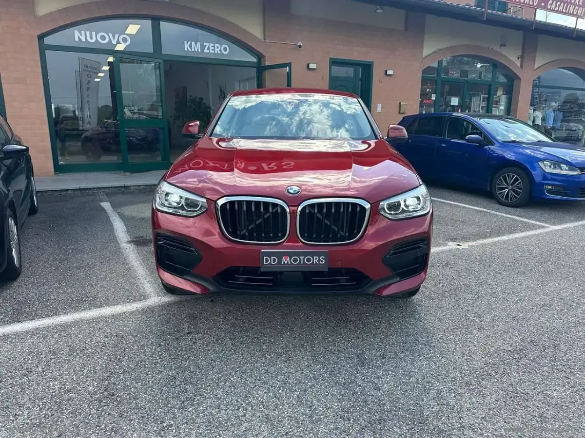 Usata BMW X4 Advantage 190 CV (139 kW) 2019 Rosso SUV