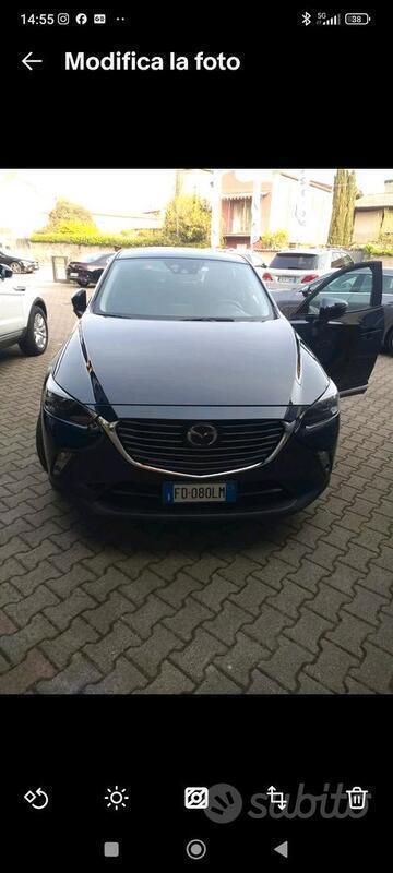 Usata Mazda CX-3 105 CV (77 kW) 2016 Blu SUV