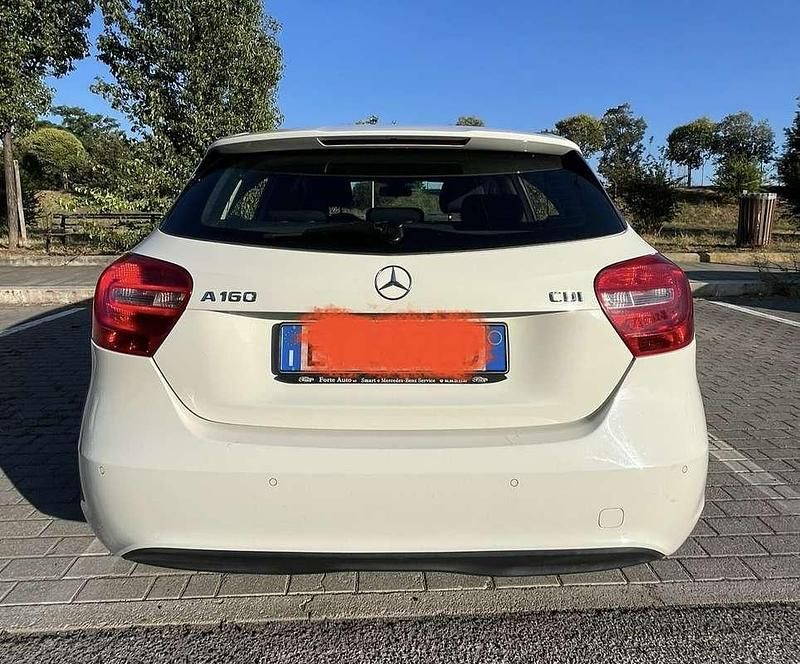 Usata Mercedes A160 Premium 90 CV (66 kW) 2015 Bianco Berlina