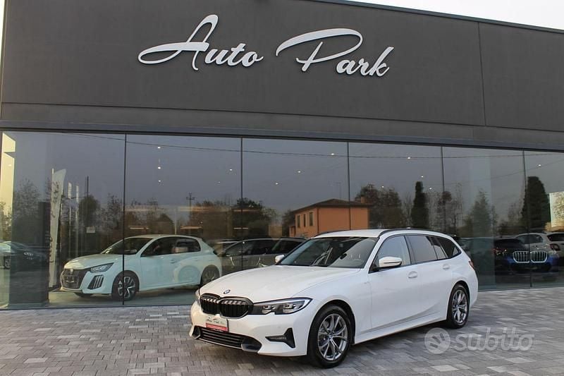 Usata BMW 320e Sport Line 2021 Bianco Station wagon