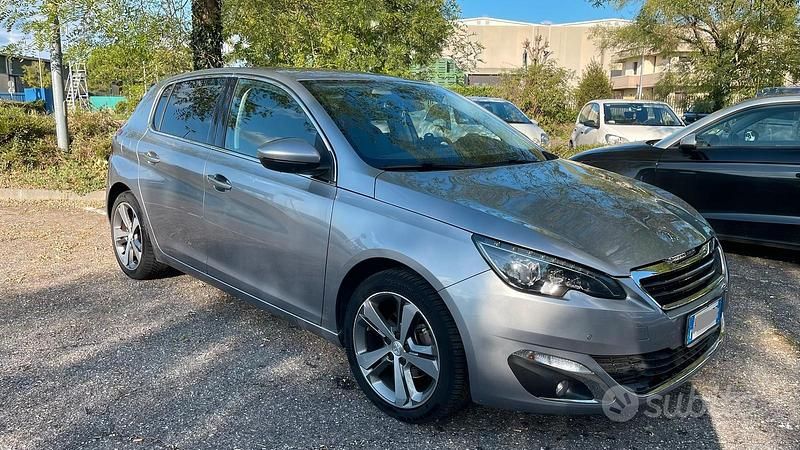 Usata Peugeot 308 Allure 120 CV (88 kW) 2015 Grigio Berlina