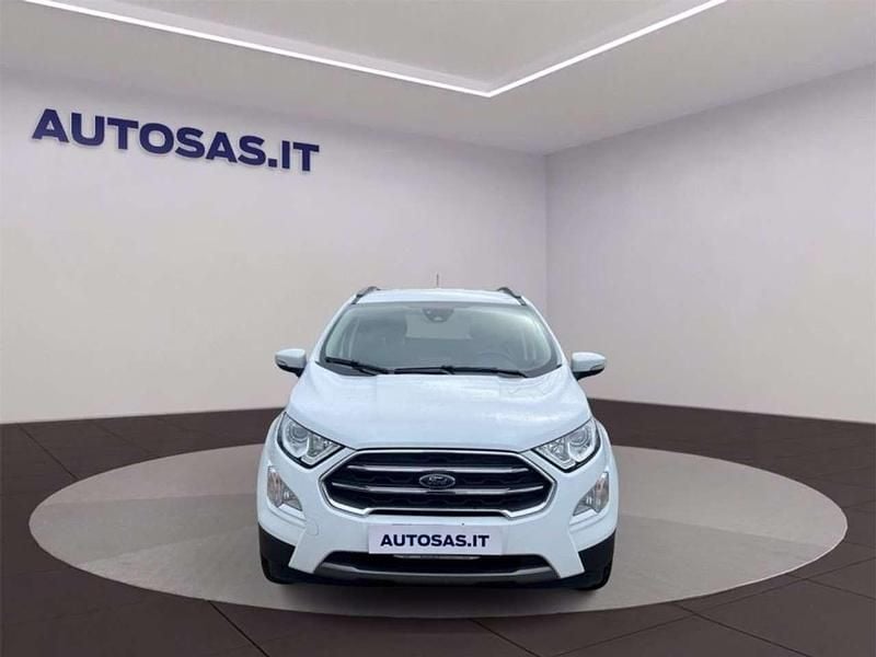 Bianco Usata 2022 Ford Ecosport Titanium SUV | 14.190 € (Buon prezzo) - Immagine 1/4