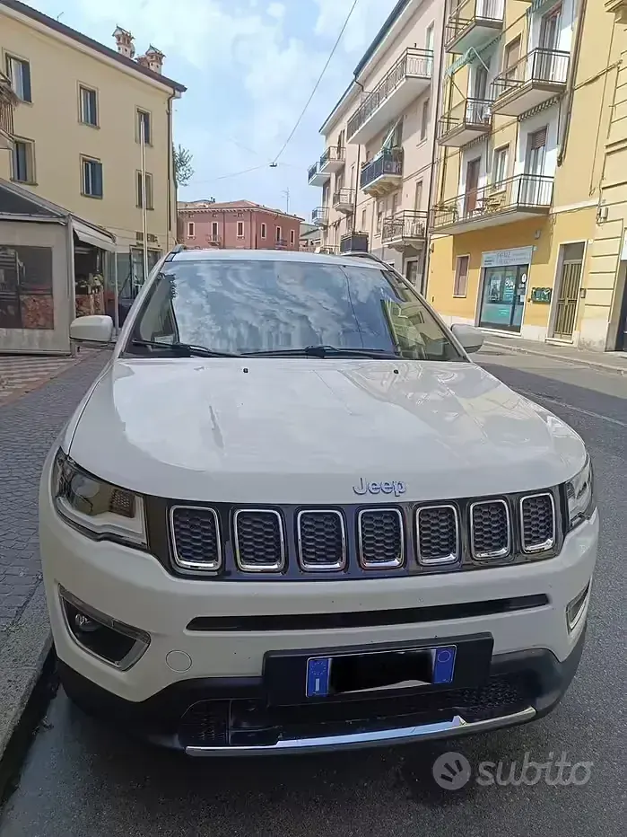 Usata Jeep Compass 140 CV (102 kW) 2019 Bianco SUV