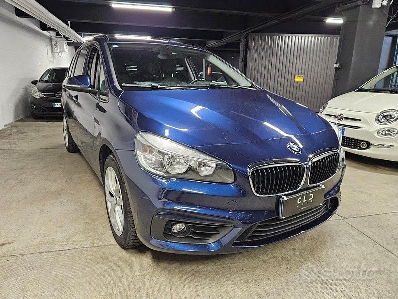 Usata BMW 220 Gran Tourer 190 CV (139 kW) 2017 Blu Monovolume