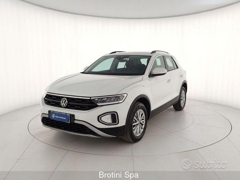 Bianco Usata 2022 VW T-Roc Life SUV | 21.000 € (Buon prezzo) - Immagine 1/4